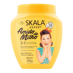 Skala Capillary Mask Corn Starch - 1000ml Skala M?scara Capilar SKALA Amido de Milho - 1000ml
