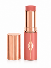 Charlotte Tilbury Unreal Blush Healthy Glow Stick Rosy Glow – Hydrating Cream Blush Stick, Dewy Radiant Finish, Buildable Rosy Pink Color for Cheeks