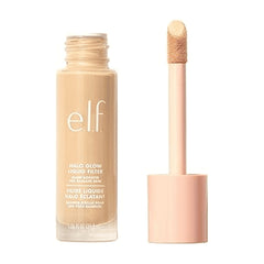 e.l.f. Halo Glow Liquid Filter, Complexion Booster for a Radiant, Soft Focused Look, with Hyaluronic Acid, Vegan & Cruelty Free, 0 Fair, 31.5 ml