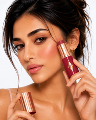 Charlotte Tilbury Unreal Blush Healthy Glow Stick Berry Glow – Hydrating Cream Blush Stick, Dewy Radiant Finish, Buildable Berry Pink Color for Cheeks