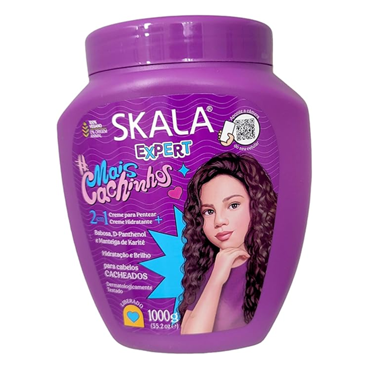 Skala Brasil Maracuja Creme de Tratamento, Conditioner 1000 ml