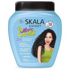 SKALA Mais Cachos for hair type 3ABC - 2 IN 1 Conditioning Treatment Cream and Cream To Comb 35.2oz
