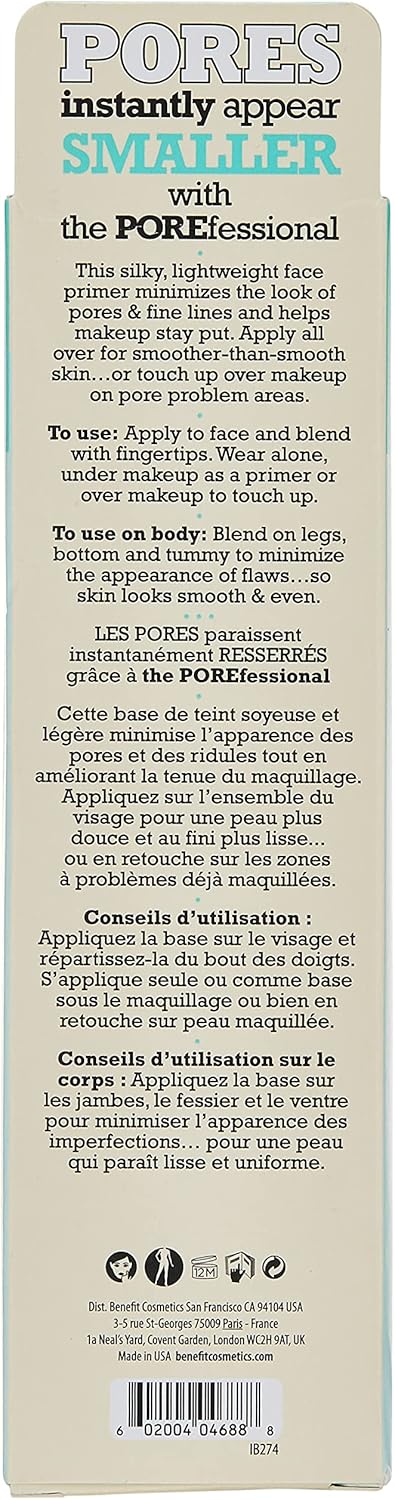 Benefit The POREfessional Face Primer, 44 ml