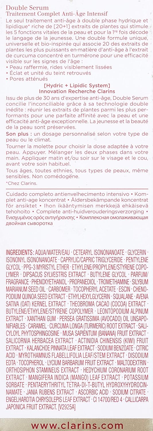 Clarins Double Serum Complete Age Control Concentrate