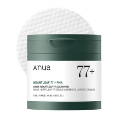 ANUA Heartleaf 77 Toner Pad, Mild Exfoliating Facial Pads for Glass Skin, Hydrating Pore Care for Sensitive Skin, Heartleaf Extract, PHA, Centella, Non comedogenic, Korean Skin Care (70 Pads)