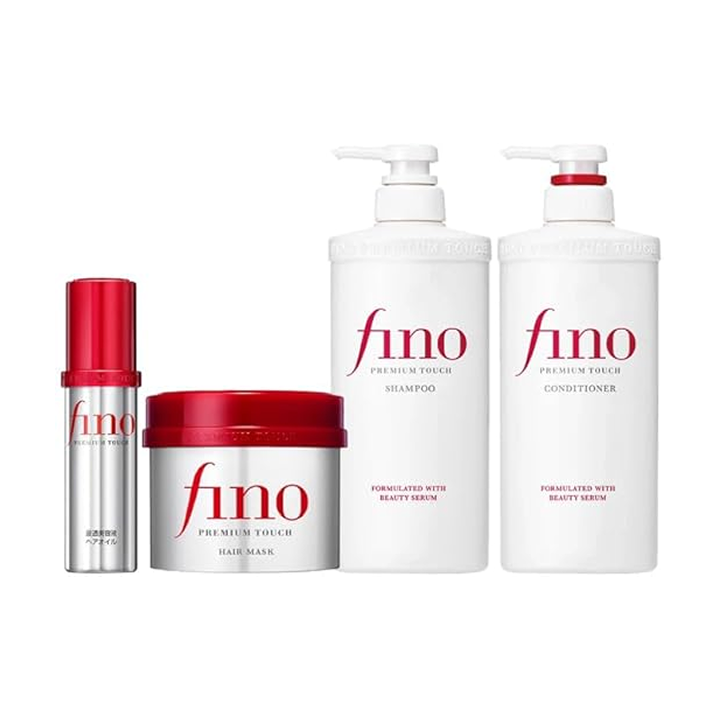 Premium Touch Moist Shampoo 550 ml & Conditioner 550 ml & treatment mask 230 gm & Hair oil 70 ml hair care set Strengthen, nourish and restore dry hair, dry scalp and damaged hair