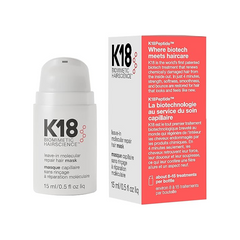 K18 Leave-In Molecular Repair Hair Mask, 15ml