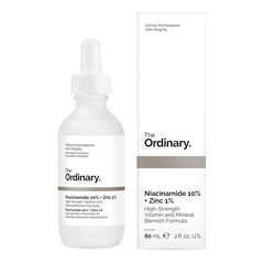 The Ordinary Niacinamide 10% + Zinc 1% 60ml - Reduce the appearance of skin blemishes and congestion