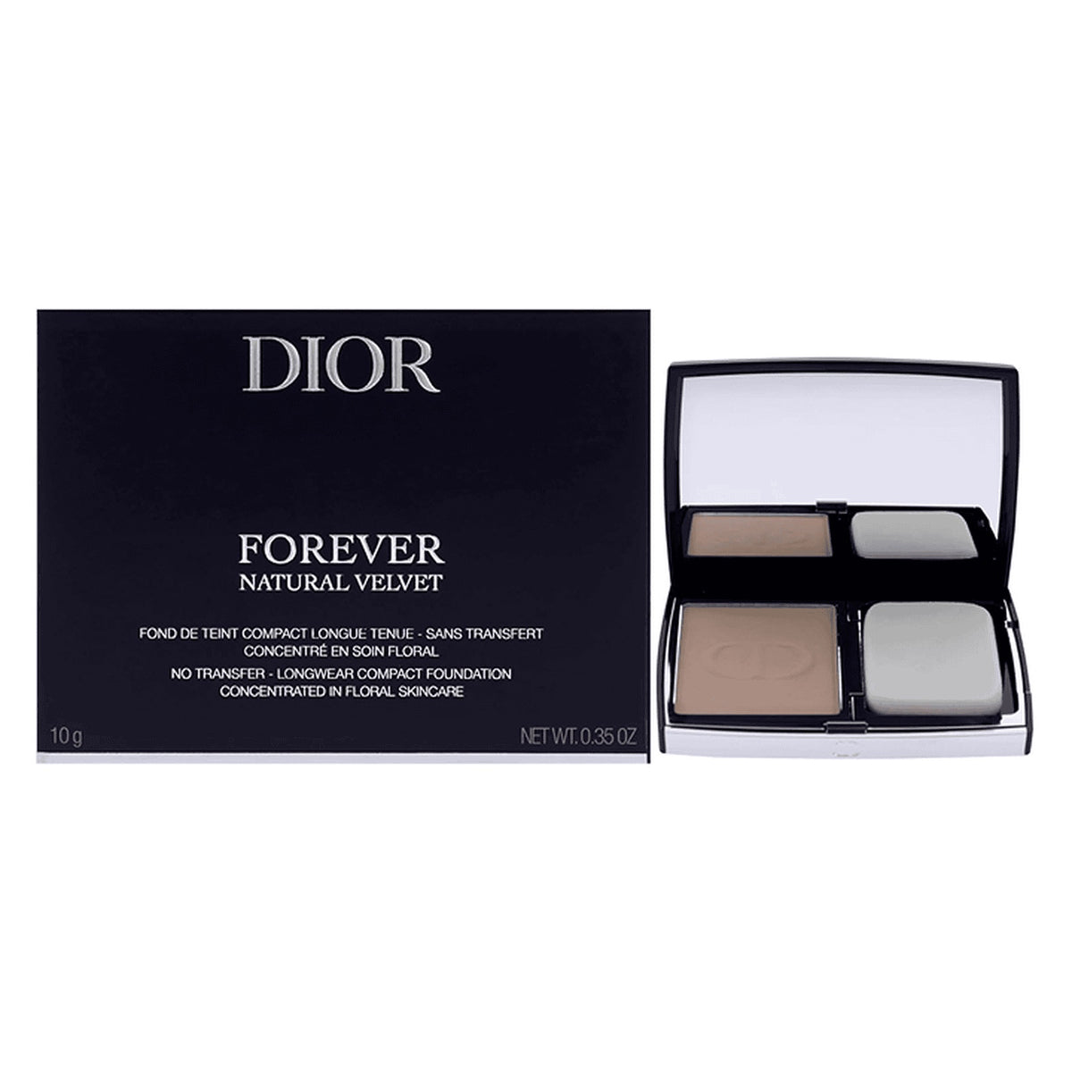 Dior Forever Natural Velvet Matte Compact Foundation 10g (2N Neutral)