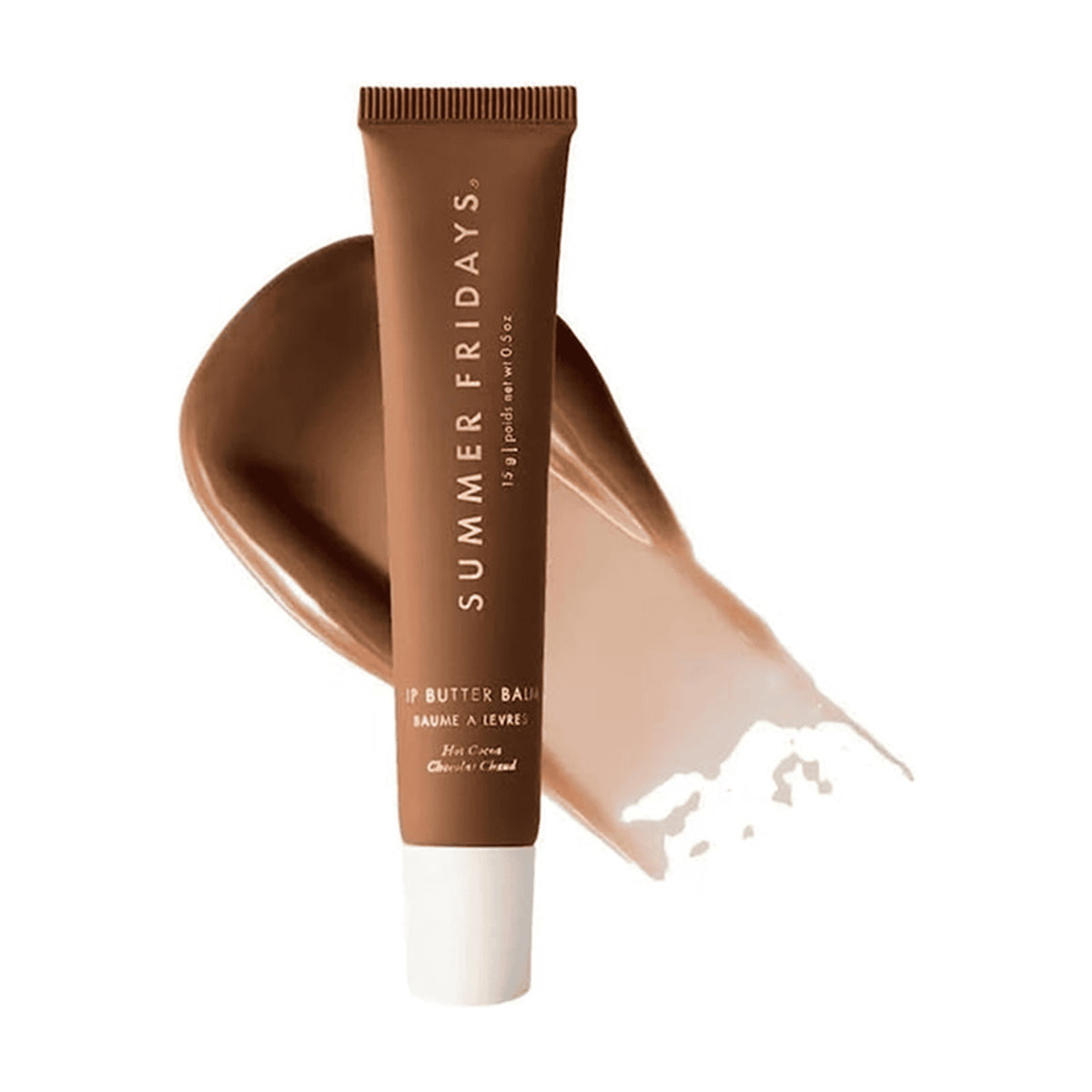 Summer Fridays Lip Butter Balm - Hot Cocoa & Complimentary Entel Pomegranate Sheet Masque with Collagen