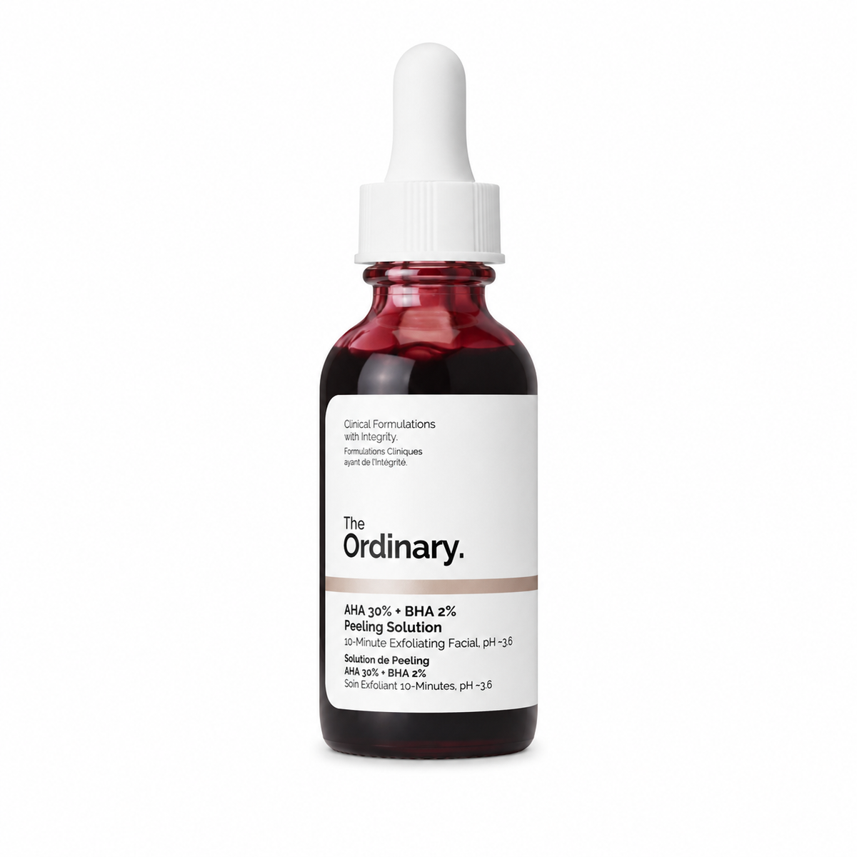 THE ORDINARY Peeling Solution AHA 30% + BHA 2%, White